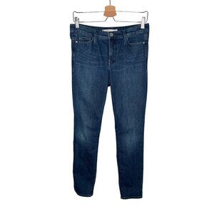 Athleta Womens Sculptek Skinny Blue Denim Jeans Size 4